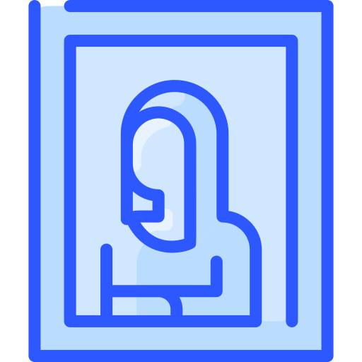 mona lisa Vitaliy Gorbachev Blue icono