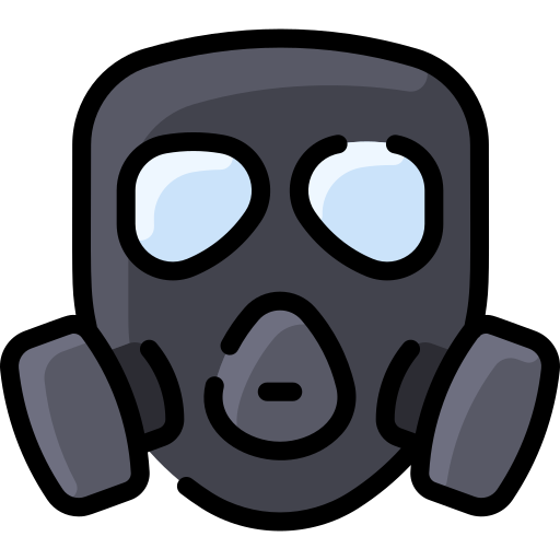 Gas mask Vitaliy Gorbachev Lineal Color icon
