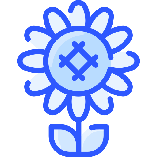 해바라기 Vitaliy Gorbachev Blue icon