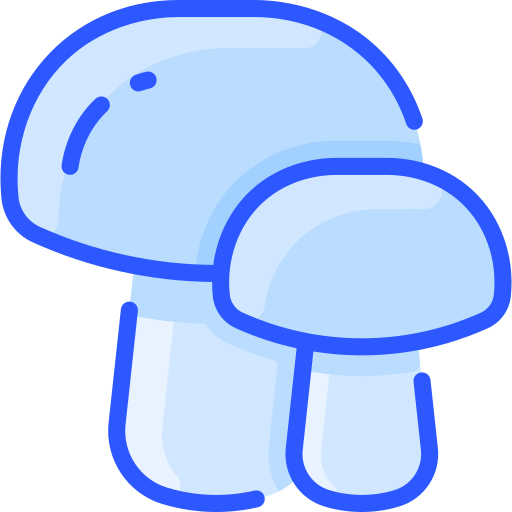 Mushrooms Vitaliy Gorbachev Blue icon