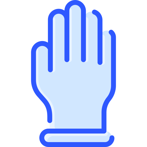 Protective gloves Vitaliy Gorbachev Blue icon