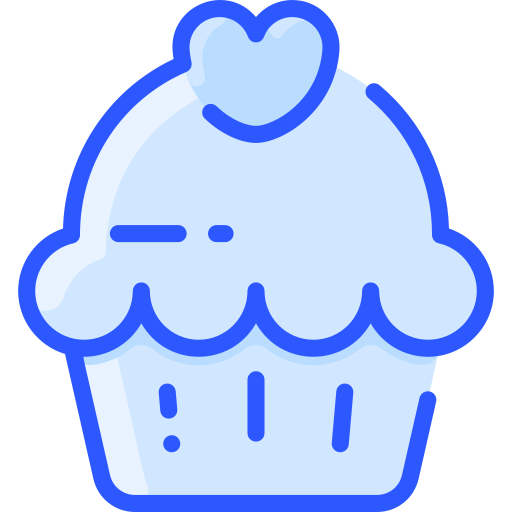 Muffin Vitaliy Gorbachev Blue icon