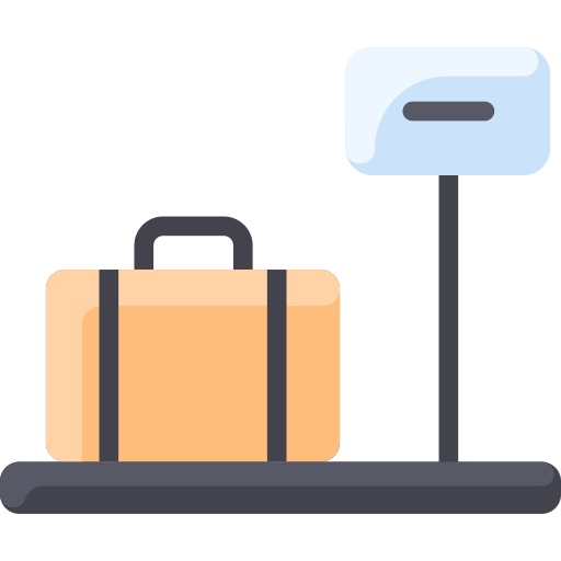 Luggage scale Vitaliy Gorbachev Flat icon