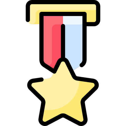 Medal Vitaliy Gorbachev Lineal Color icon