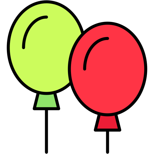 balony Generic Outline Color ikona