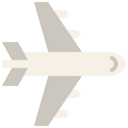 avião Generic Flat Ícone