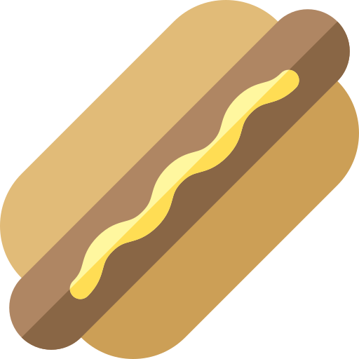 bratwurst Basic Rounded Flat icono