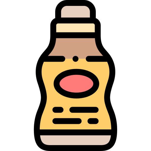 Syrup Detailed Rounded Lineal color icon