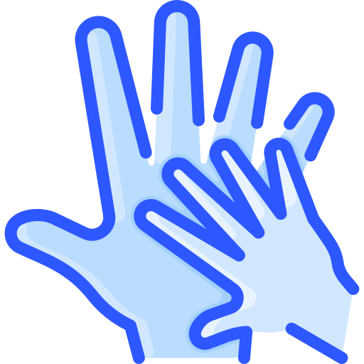 Hands Vitaliy Gorbachev Blue icon