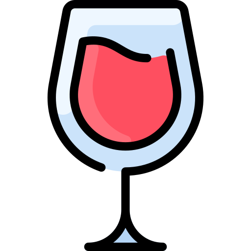 wijnglas Vitaliy Gorbachev Lineal Color icoon