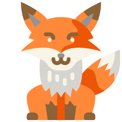 狐 Generic Flat icon