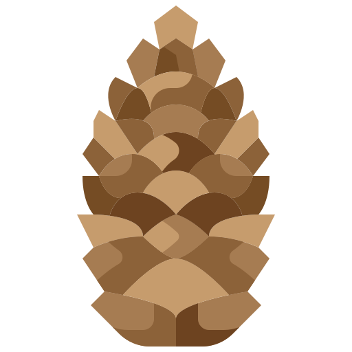 cono de pino Generic Flat icono