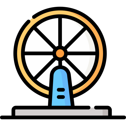 Hamster wheel Special Lineal color icon