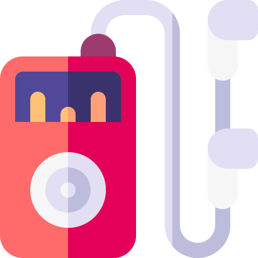 Mp3 player Basic Rounded Flat icon