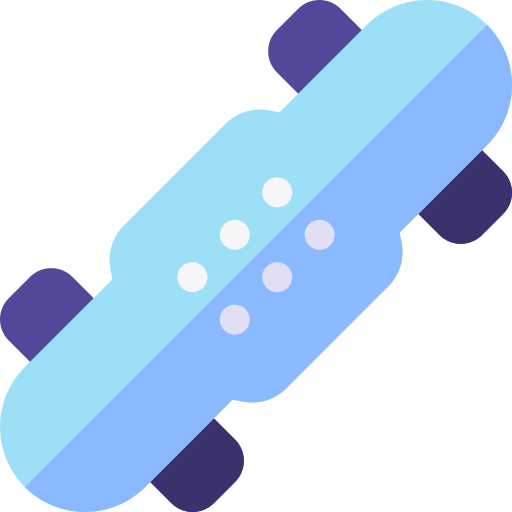 Скейтборд Basic Rounded Flat иконка