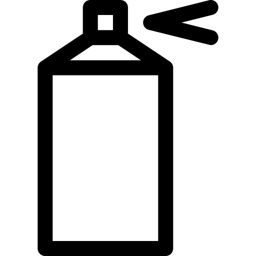 peinture en aérosol Basic Rounded Lineal Icône