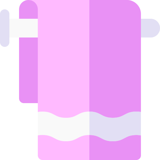 Towel Basic Rounded Flat icon