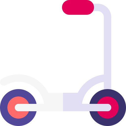 Скутер Basic Rounded Flat иконка