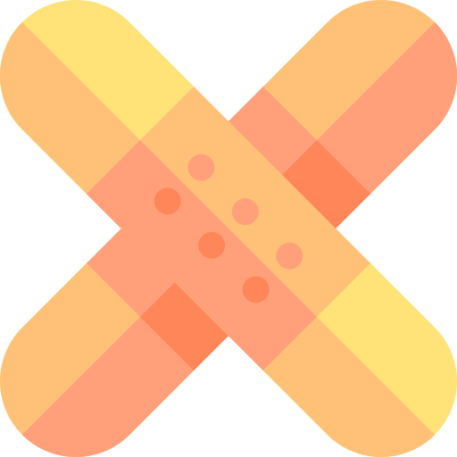 Band aid Basic Rounded Flat icon