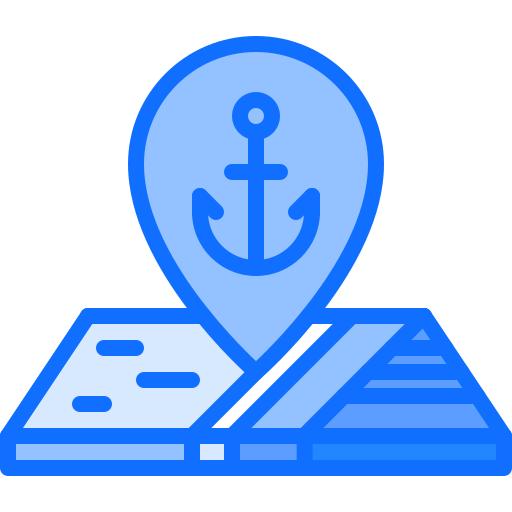 puerto Coloring Blue icono