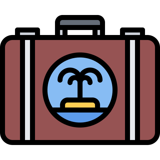 여행 Coloring Color icon