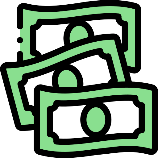 Money Detailed Rounded Lineal color icon
