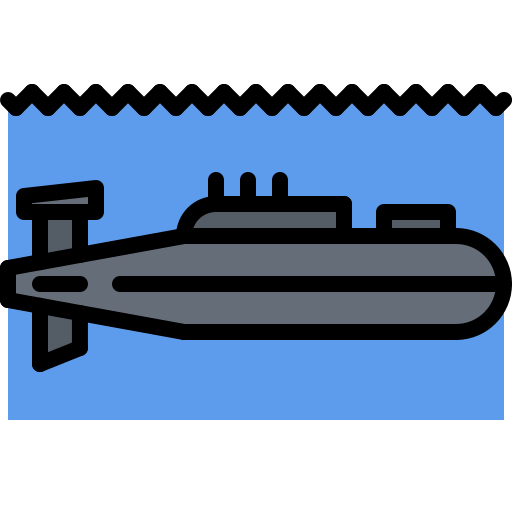 submarino Coloring Color icono