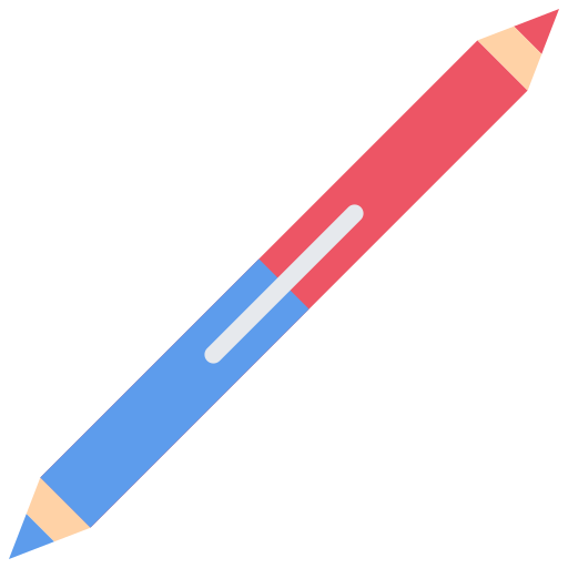 matita Coloring Flat icona