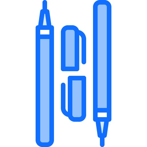 펜 Coloring Blue icon