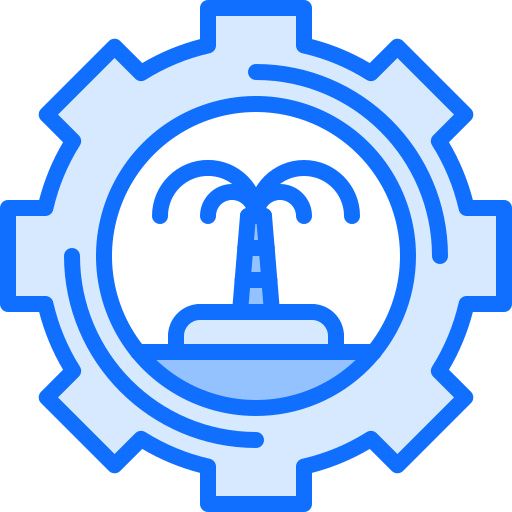 Travel Coloring Blue icon