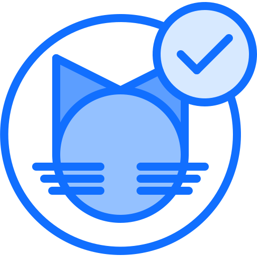 애완 동물 Coloring Blue icon