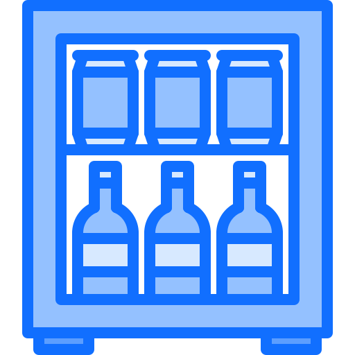 minibar Coloring Blue icona