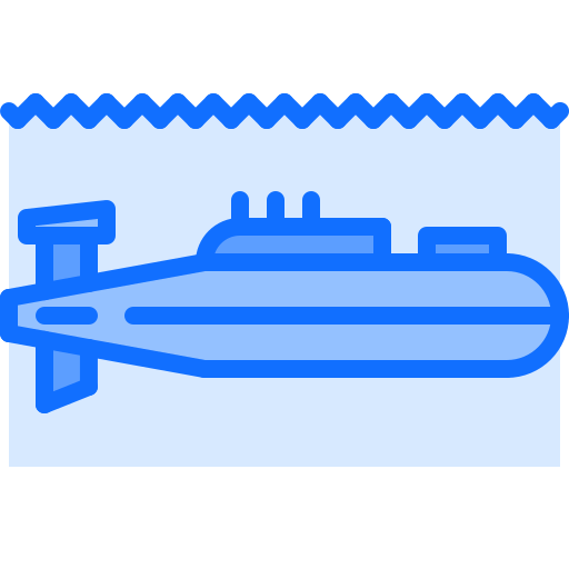 潜水艦 Coloring Blue icon