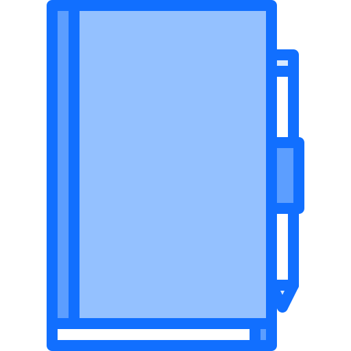ノート Coloring Blue icon