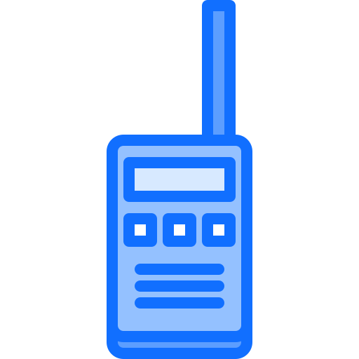 radio Coloring Blue ikona