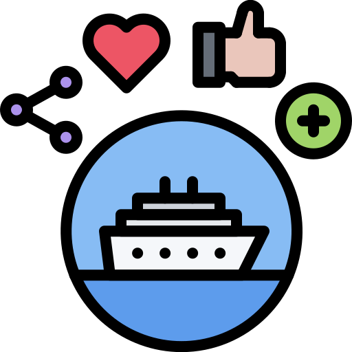 Cruise Coloring Color icon