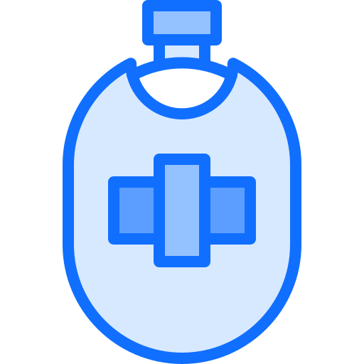 flasche Coloring Blue icon
