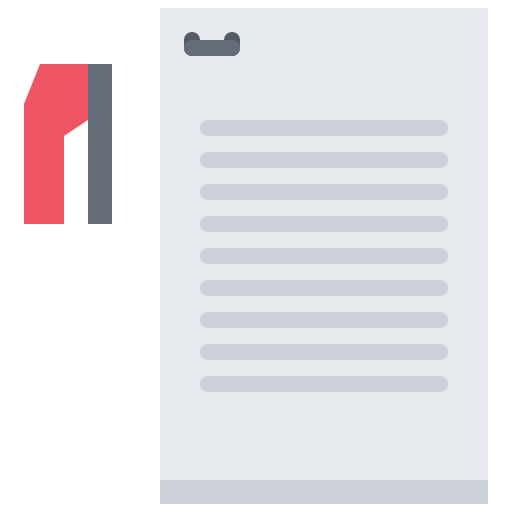 紙 Coloring Flat icon