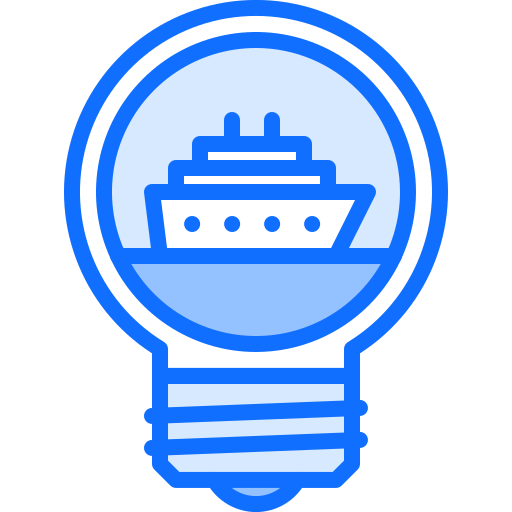 crucero Coloring Blue icono