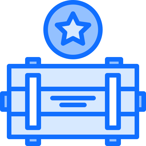箱 Coloring Blue icon
