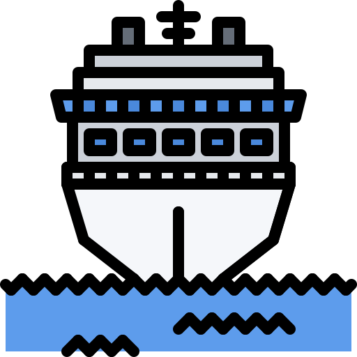 crucero Coloring Color icono