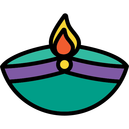 diwali Generic Outline Color icon