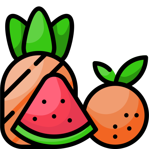 Fruit Generic Outline Color icon