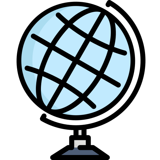Globe Kosonicon Lineal color icon