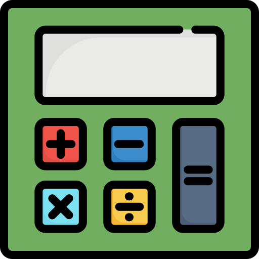 kalkulator Kosonicon Lineal color ikona