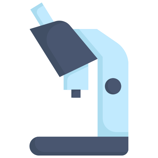 mikroskop Kosonicon Flat ikona