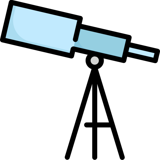 télescope Kosonicon Lineal color Icône