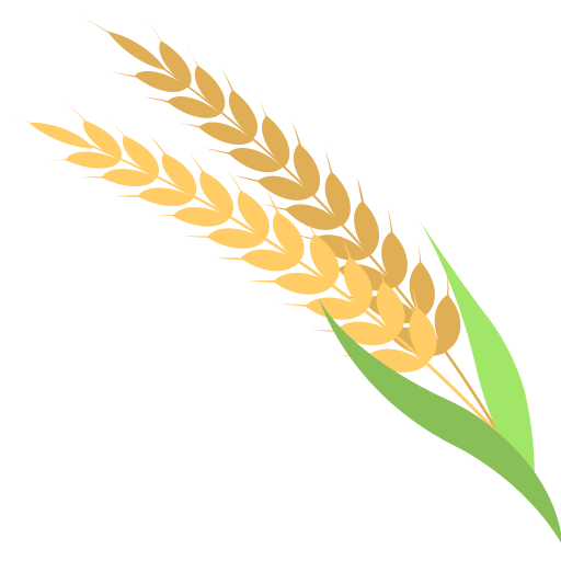 Wheat Creative Stall Premium Flat icon