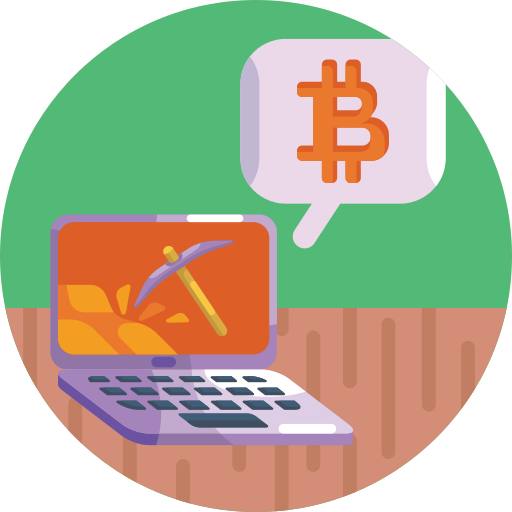 Bitcoin storage Generic Circular icon