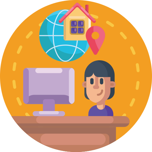 Office worker Generic Circular icon
